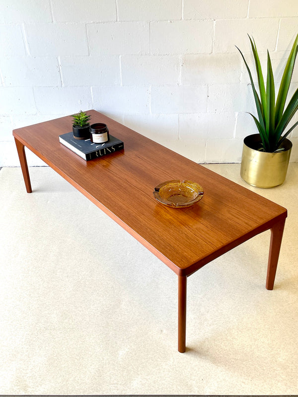 Danish Modern Teak Coffee Table by Vejle Stole