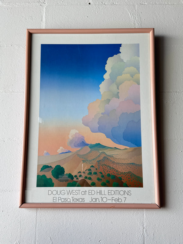 Vintage framed print by Doug West