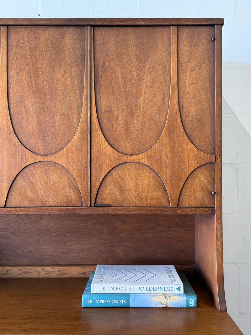 Broyhill ‘Brasilia’ Walnut China Cabinet