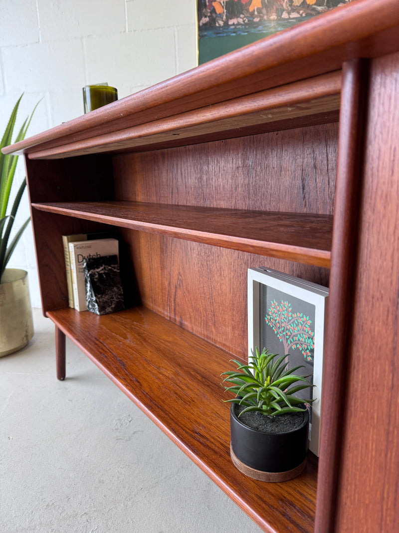 Danish modern teak executive desk by Sven Age Madsen