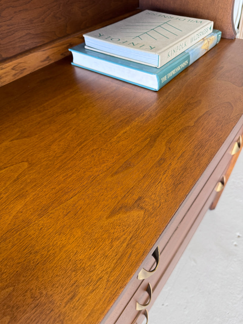 Broyhill ‘Brasilia’ Walnut China Cabinet