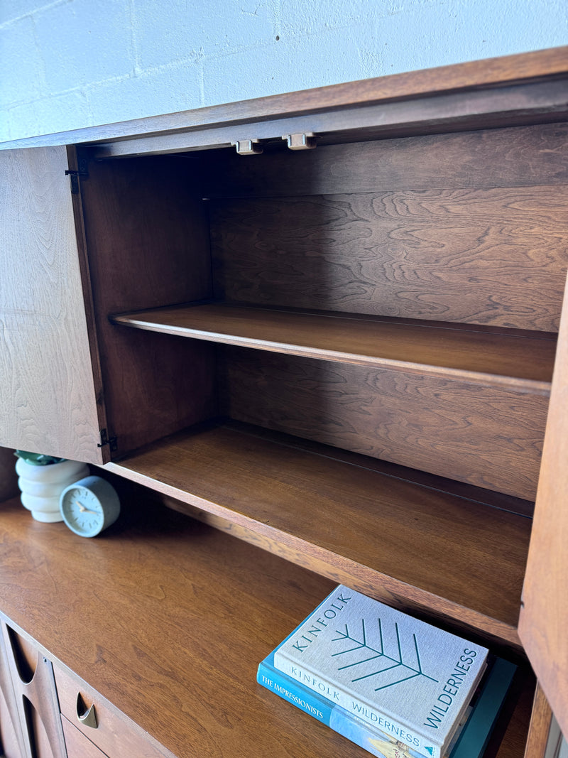 Broyhill ‘Brasilia’ Walnut China Cabinet