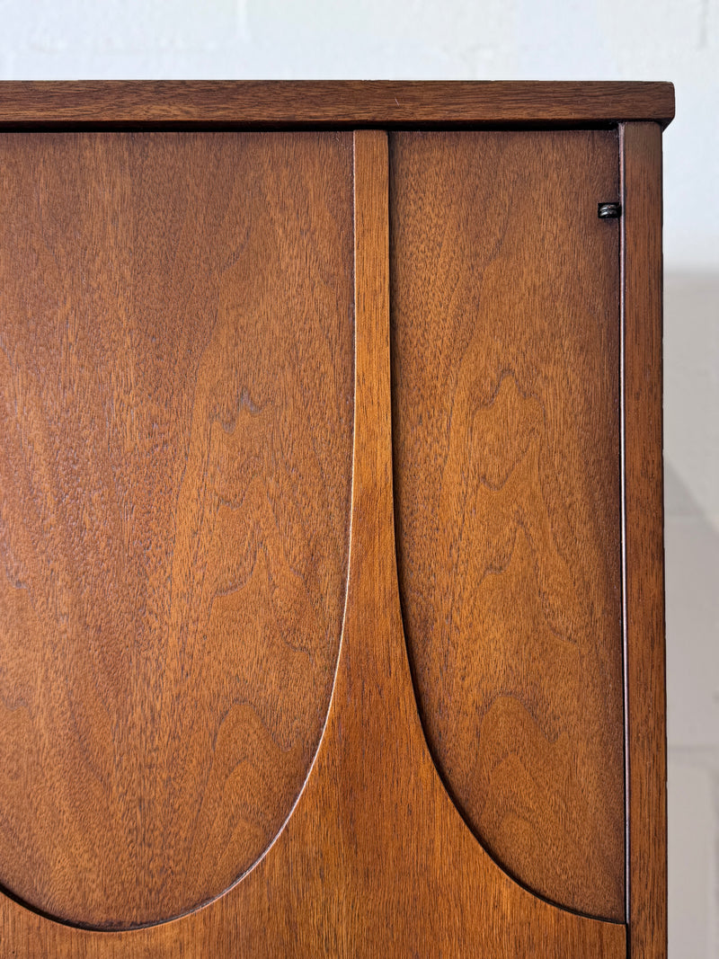 Broyhill ‘Brasilia’ Walnut China Cabinet