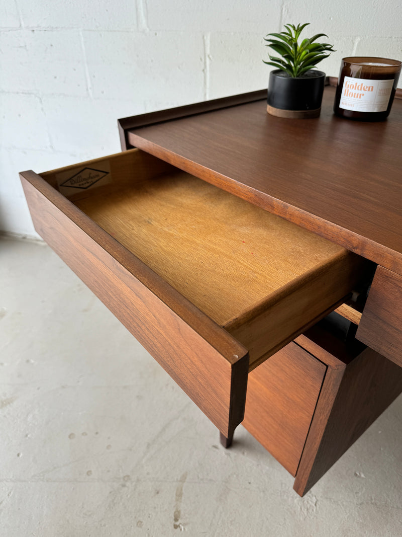 Mid century walnut desk by Dillingham