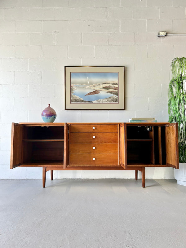 Mid Century Walnut Drexel Declaration Credenza