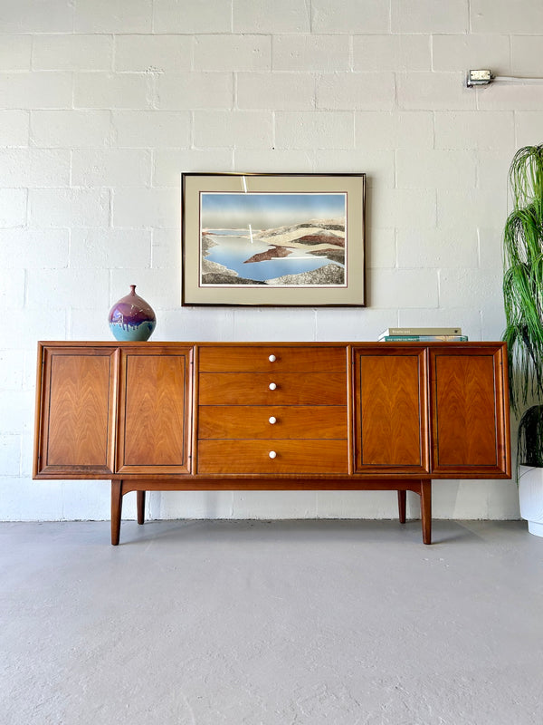 Mid Century Walnut Drexel Declaration Credenza