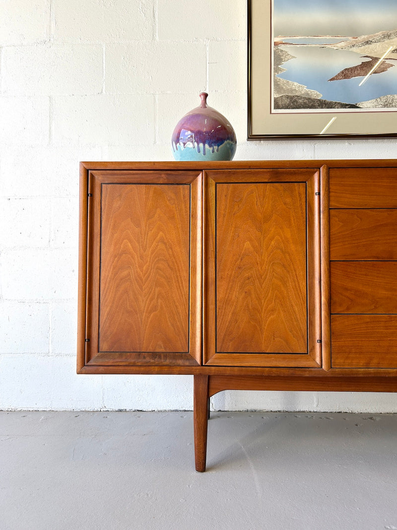 Mid Century Walnut Drexel Declaration Credenza