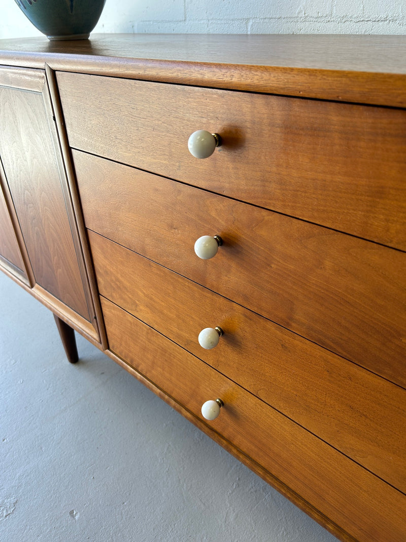 Mid Century Walnut Drexel Declaration Credenza