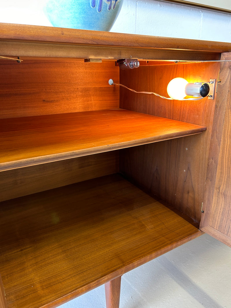 Mid Century Walnut Drexel Declaration Credenza