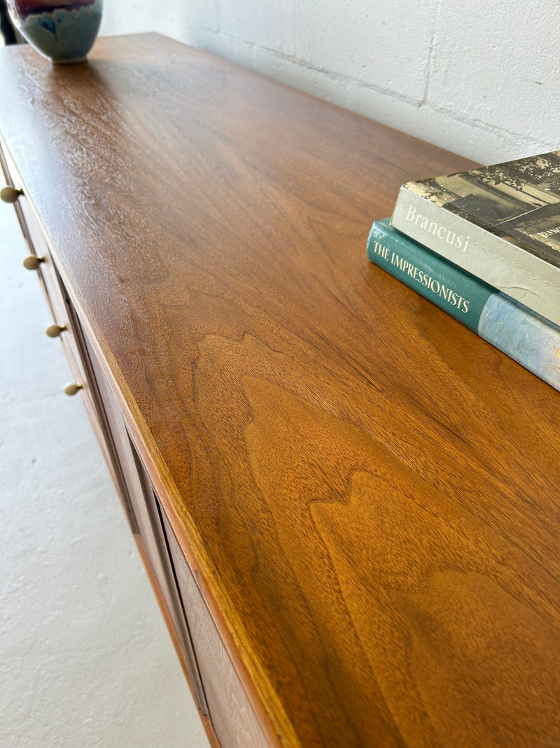 Mid Century Walnut Drexel Declaration Credenza