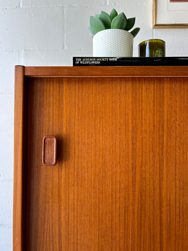 Mid Century Teak Credenza by Nils Jonsson