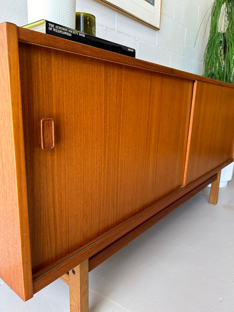 Mid Century Teak Credenza by Nils Jonsson