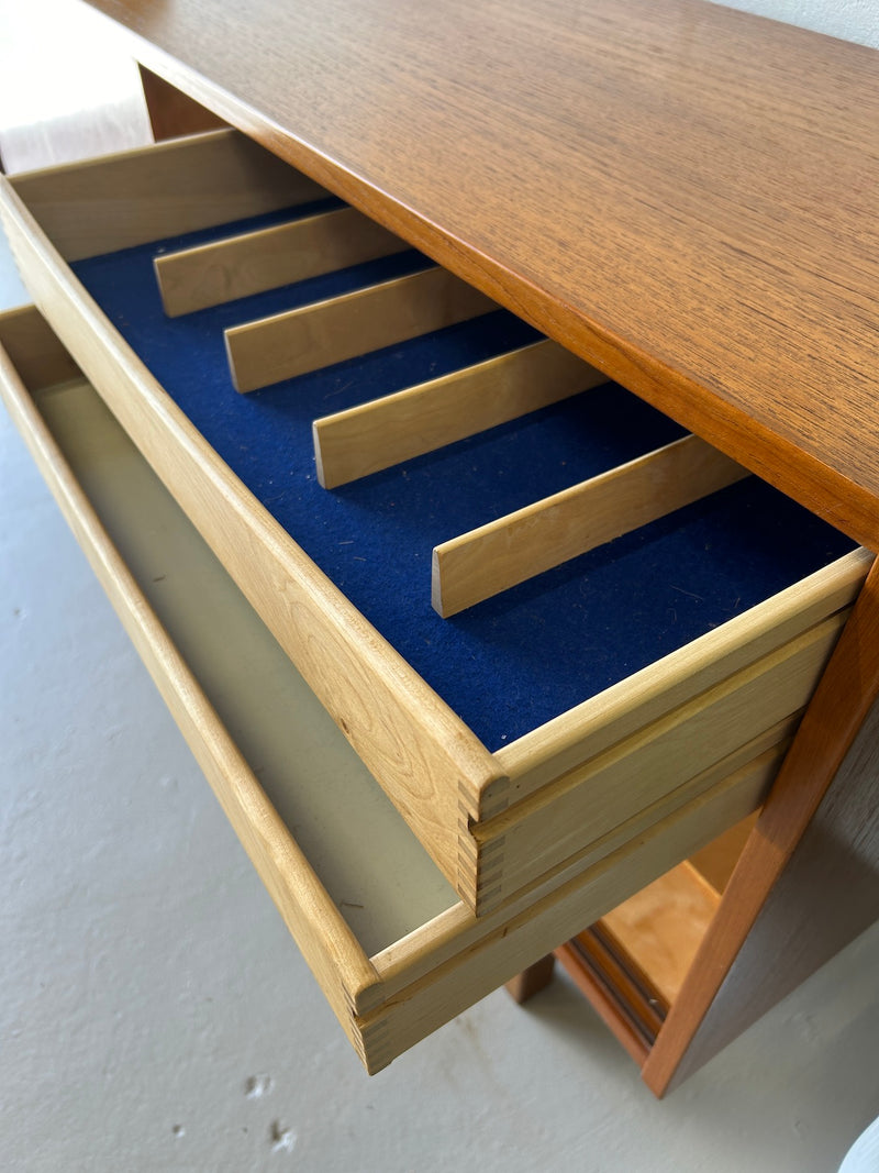 Mid Century Teak Credenza by Nils Jonsson