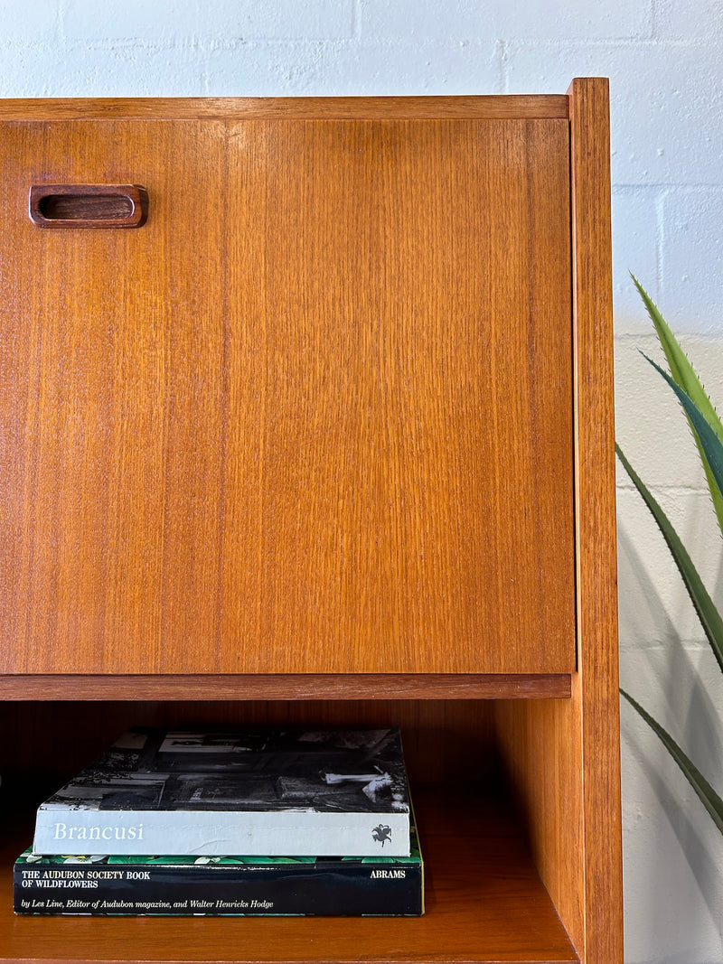 Danish Modern Teak Bar Cabinet/Storage Hutch