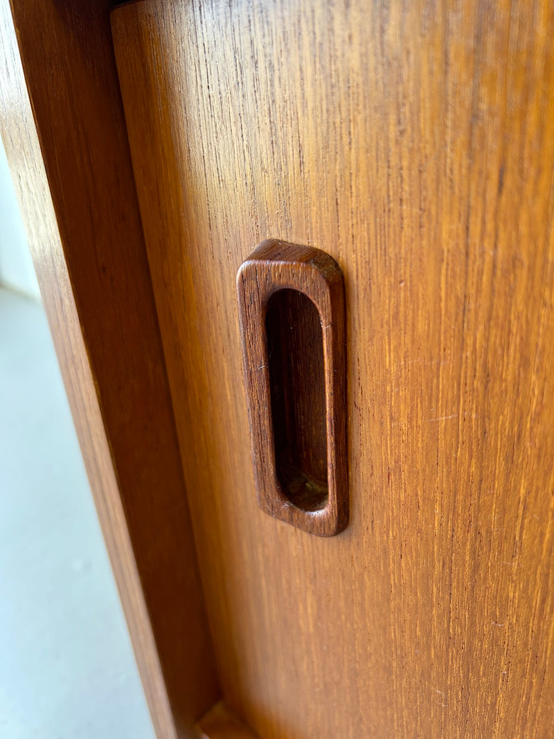 Danish Modern Teak Bar Cabinet/Storage Hutch