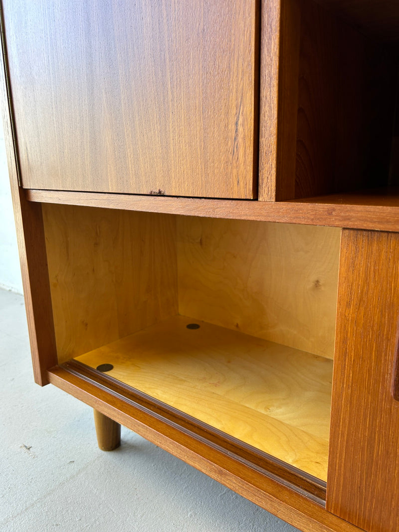 Danish Modern Teak Bar Cabinet/Storage Hutch