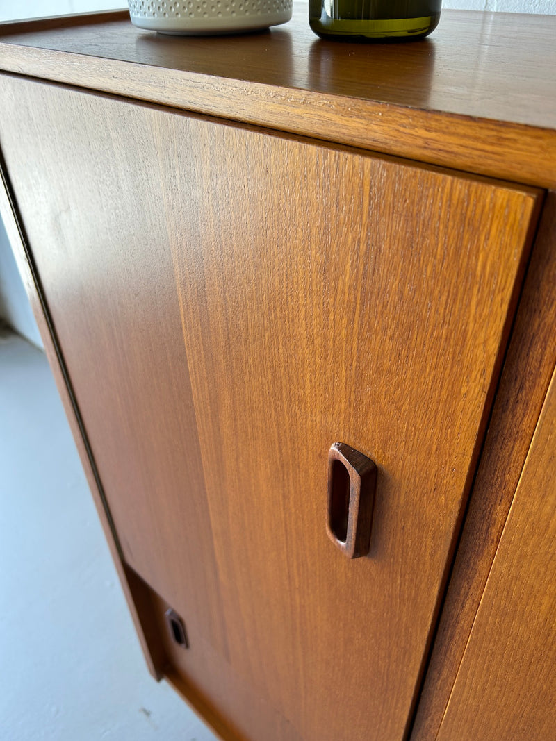 Danish Modern Teak Bar Cabinet/Storage Hutch