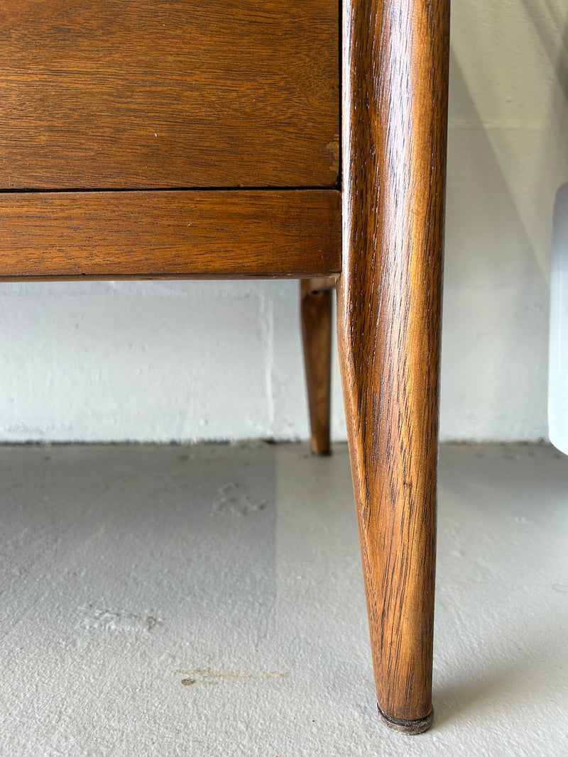 Mid Century Broyhill 'Saga' Walnut Lowboy Dresser