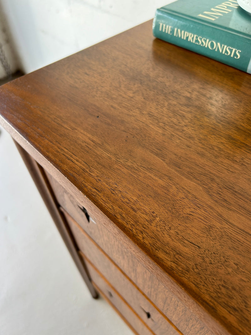 Mid Century Broyhill 'Saga' Walnut Lowboy Dresser