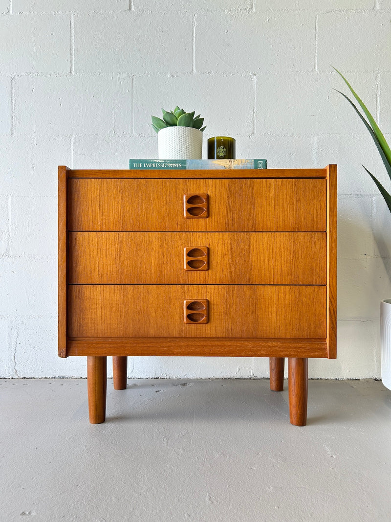 Danish Modern Teak Nightstand/End Table