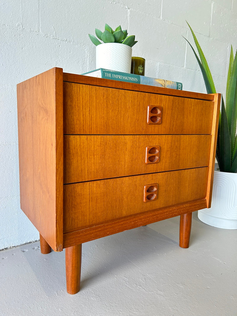 Danish Modern Teak Nightstand/End Table