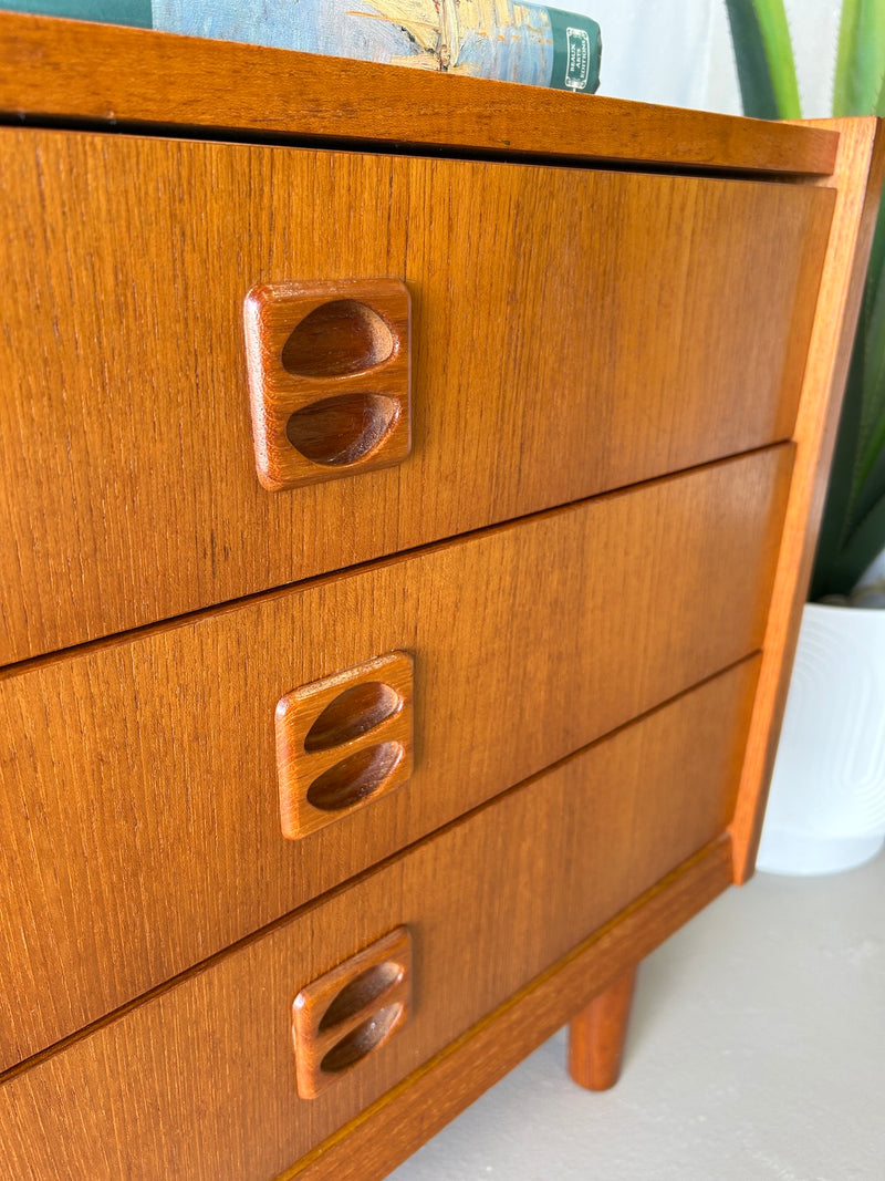 Danish Modern Teak Nightstand/End Table