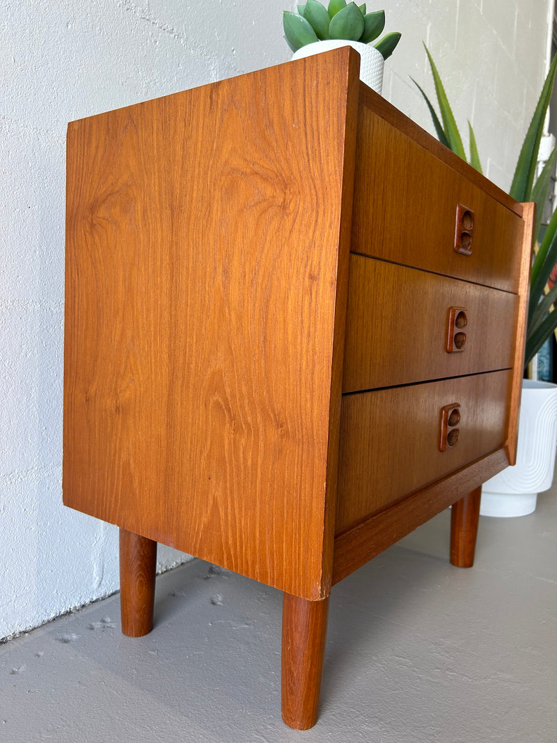 Danish Modern Teak Nightstand/End Table