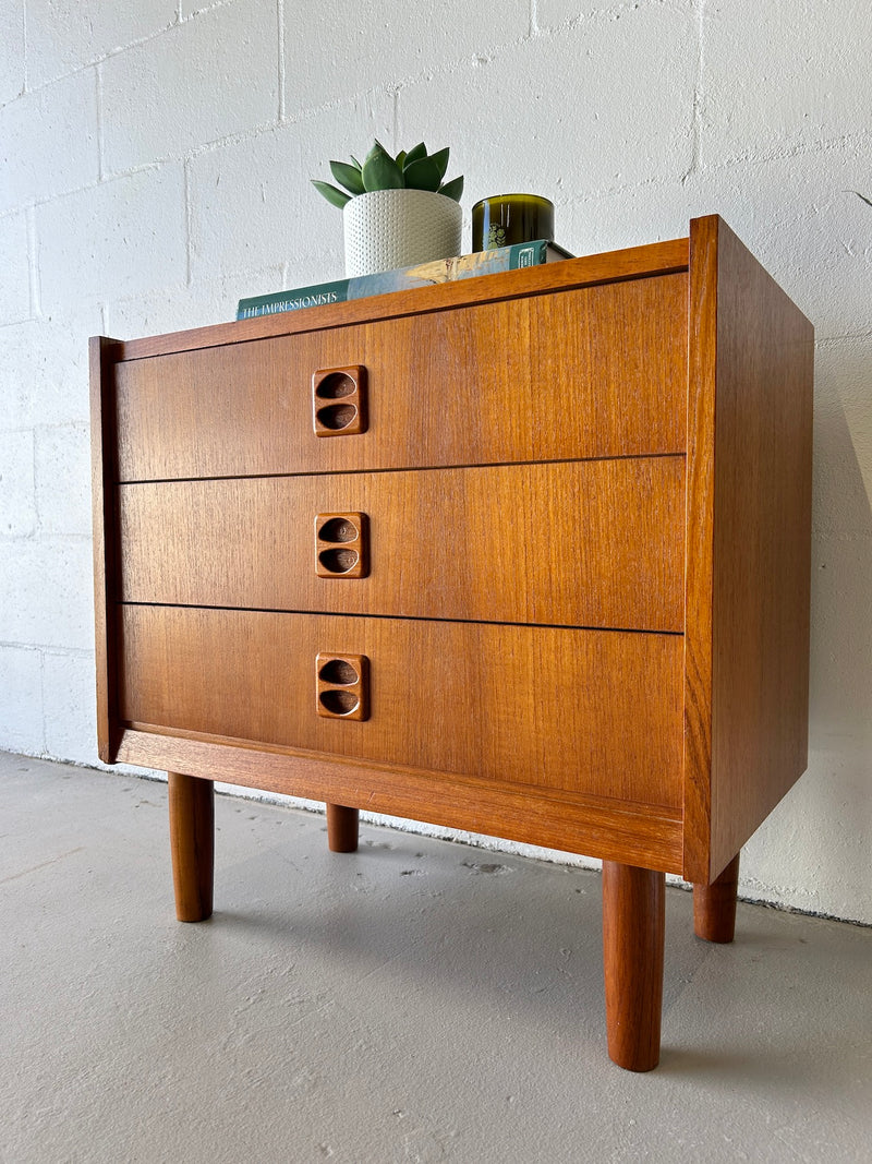 Danish Modern Teak Nightstand/End Table