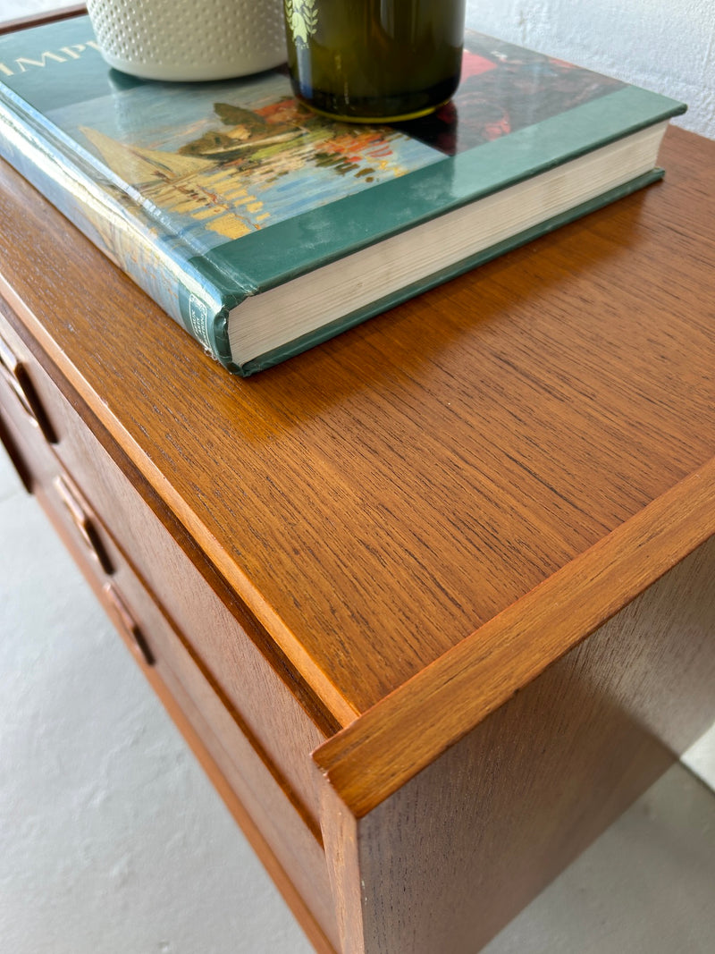 Danish Modern Teak Nightstand/End Table