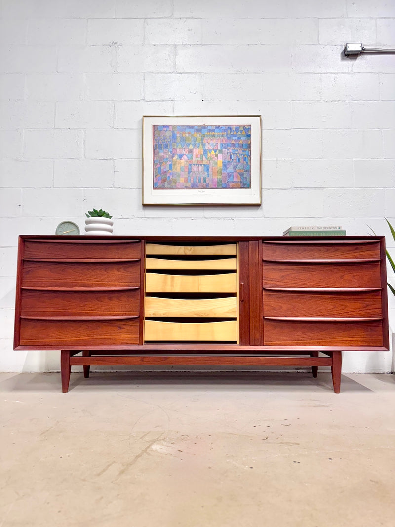 Mid Century Teak Credenza by Sven Madsen for Falster