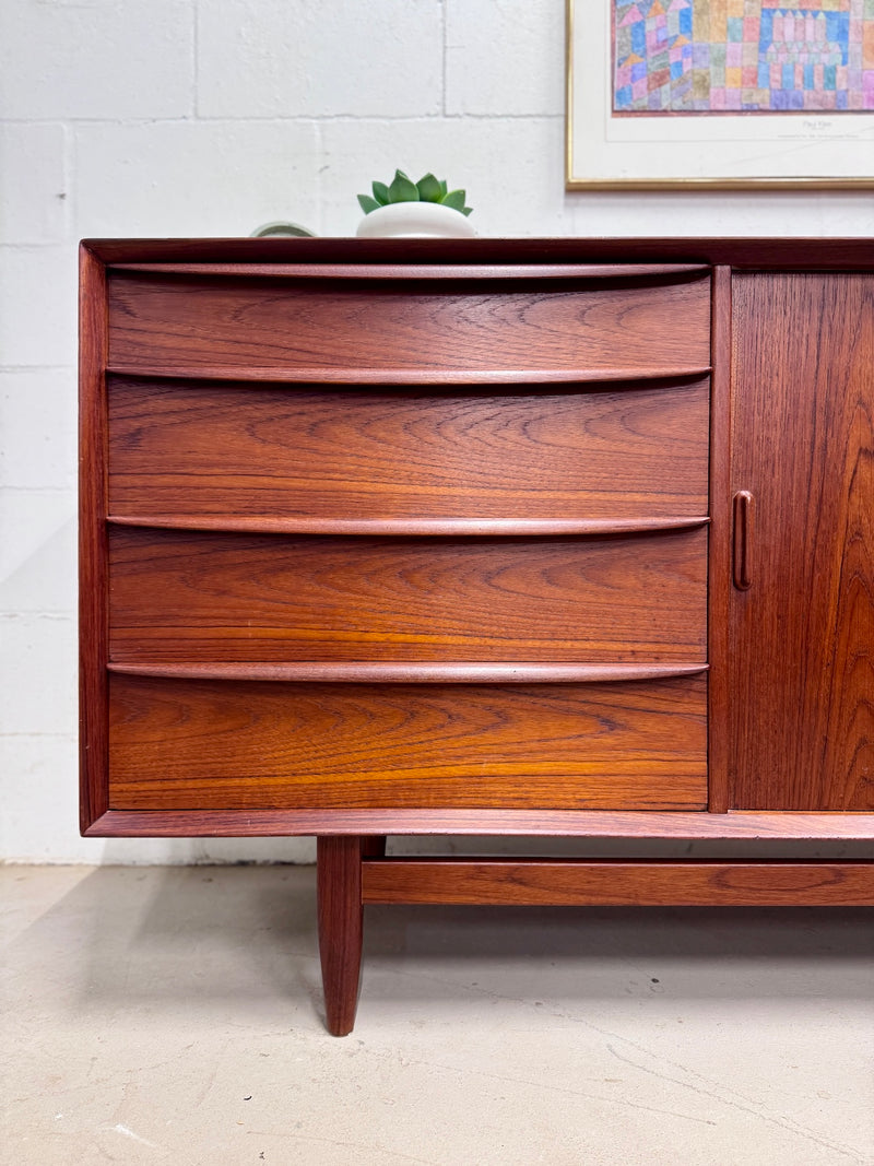 Mid Century Teak Credenza by Sven Madsen for Falster