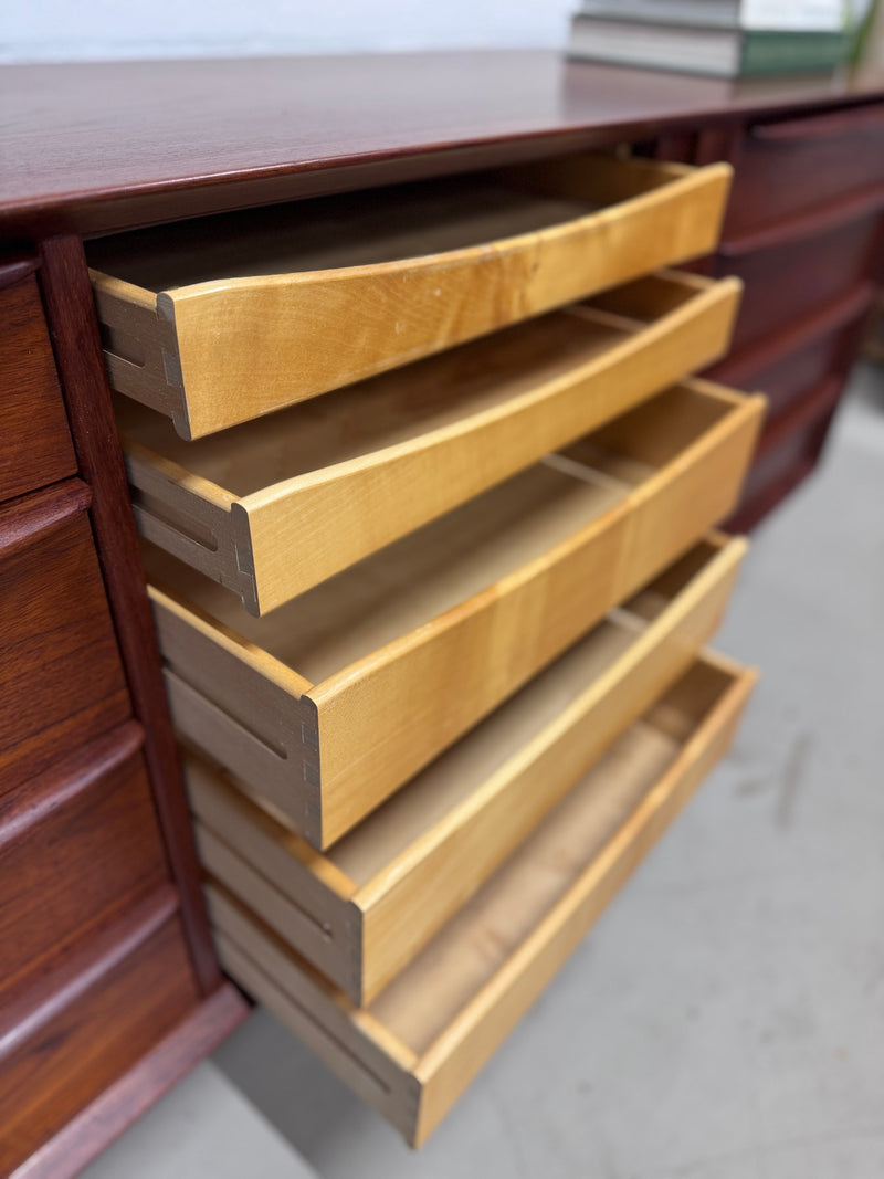 Mid Century Teak Credenza by Sven Madsen for Falster