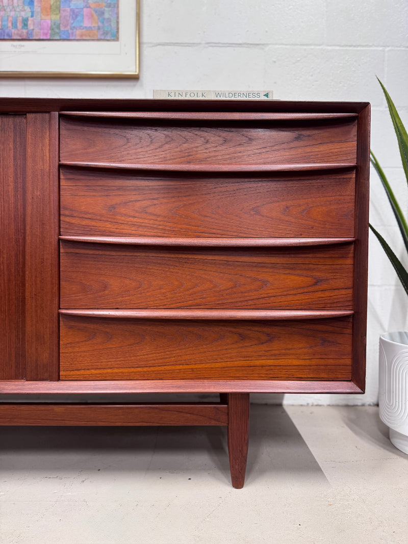 Mid Century Teak Credenza by Sven Madsen for Falster