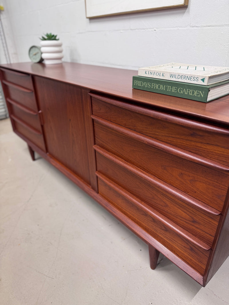 Mid Century Teak Credenza by Sven Madsen for Falster
