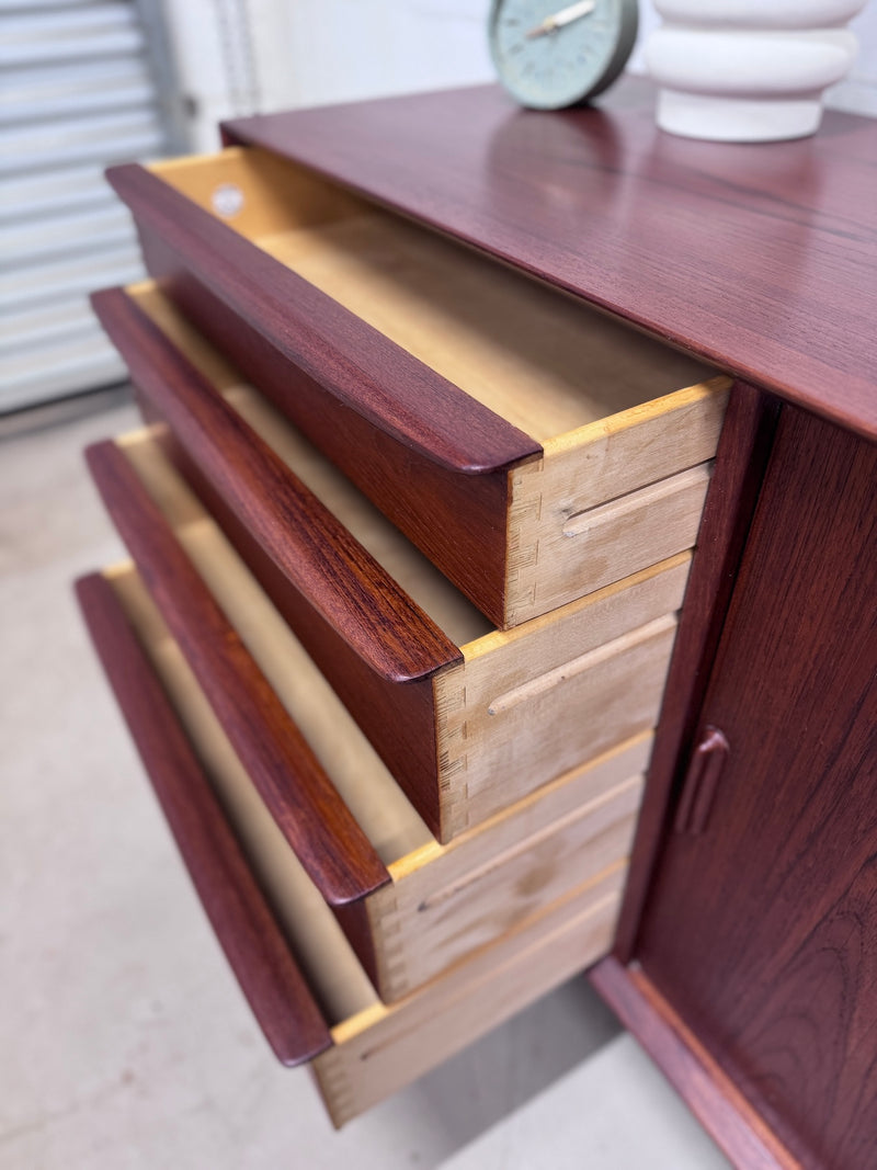 Mid Century Teak Credenza by Sven Madsen for Falster