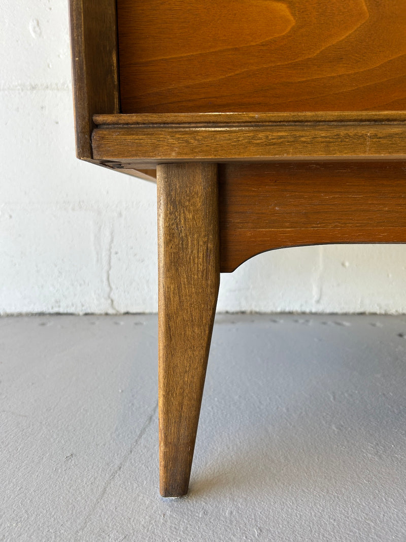 Mid Century Bassett 'Mayan' Highboy Dresser