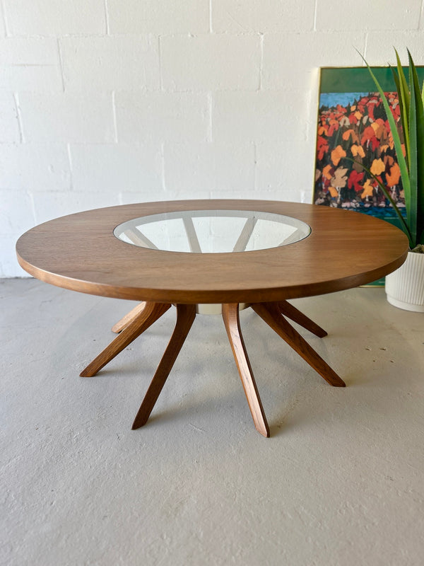 Mid Century Broyhill Brasilia 'Catherdral' Coffee Table