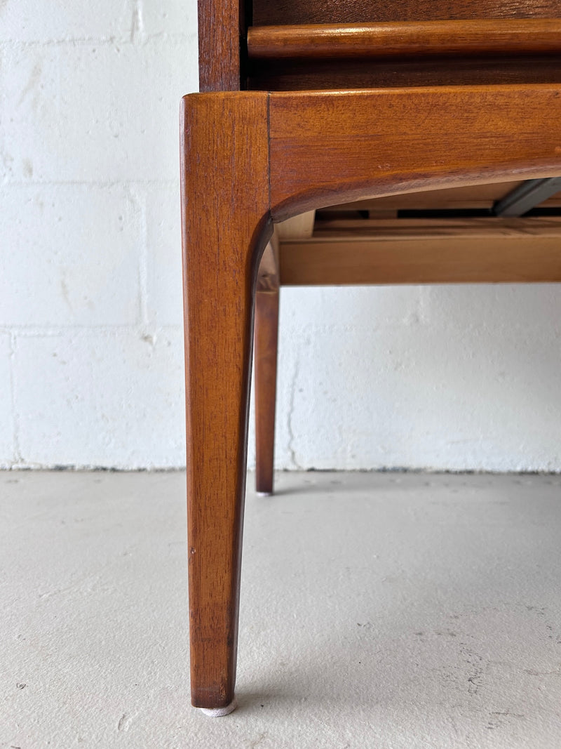 Mid Century Walnut Nightstands by Lane 'Rhythym' (Pair)