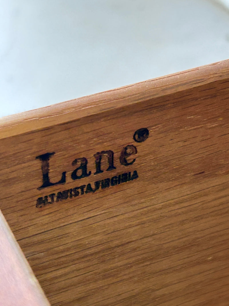 Mid Century Walnut Nightstands by Lane 'Rhythym' (Pair)