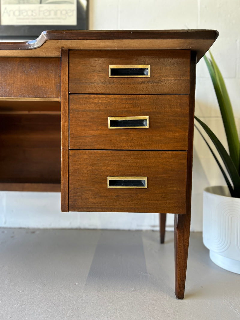 Mid Century Walnut Desk by Hooker