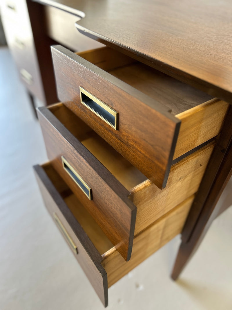 Mid Century Walnut Desk by Hooker