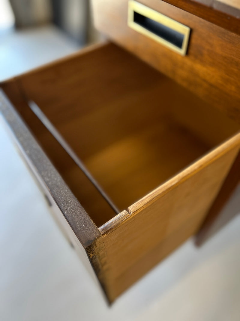 Mid Century Walnut Desk by Hooker