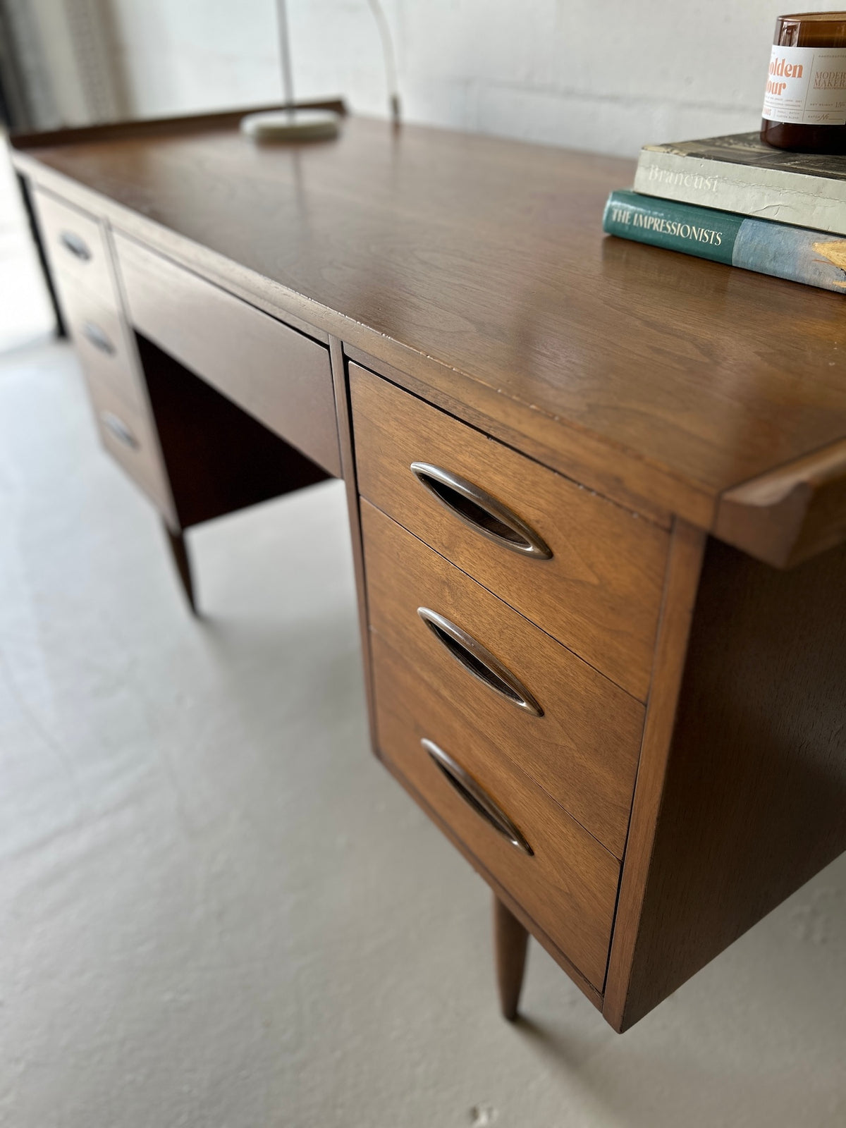Mid Century Broyhill 'Sculptra' Desk – Warehaus Orlando