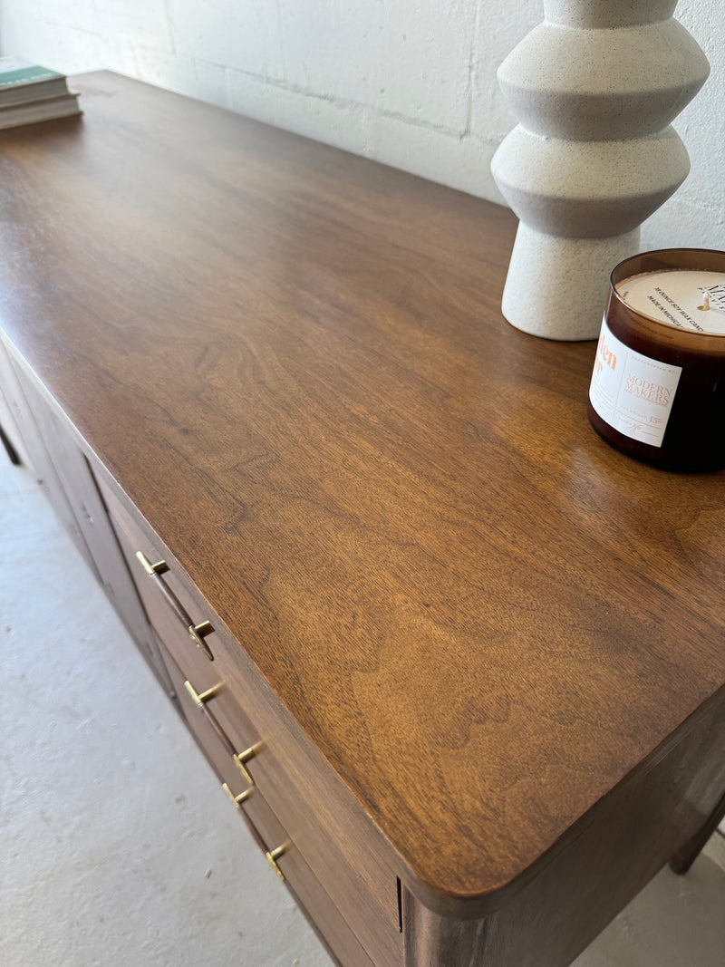 Mid century Broyhill 'Saga' Triple Dresser