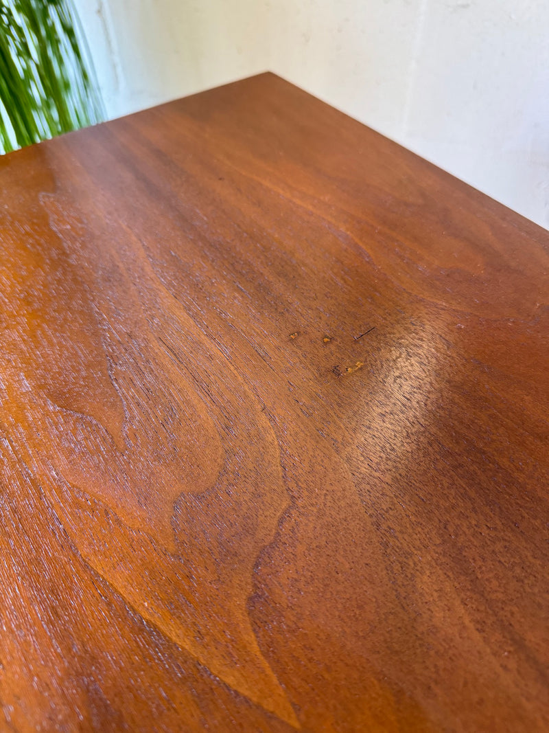 Mid Century Walnut Lowboy Dresser/Credenza