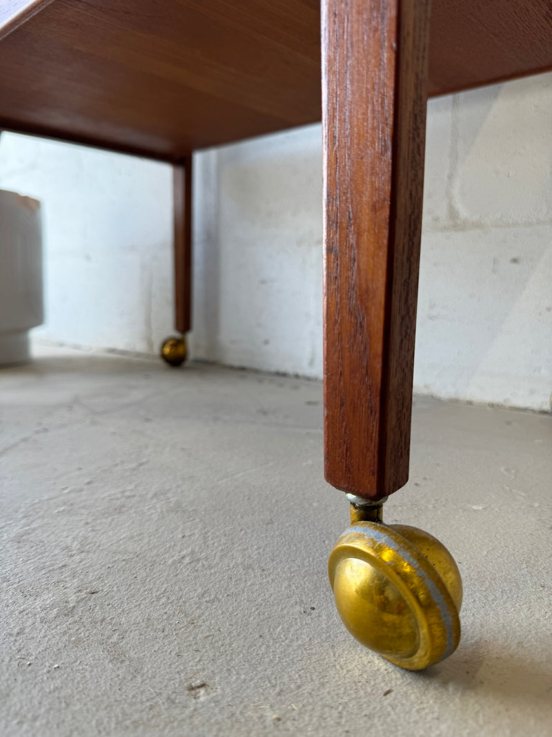 Danish Modern Teak Bar Cart