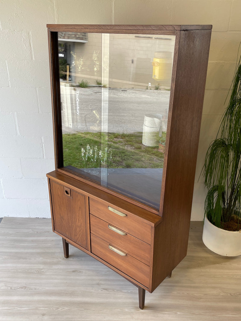 Mid century display hutch by Stanley Furniture