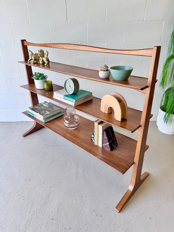 Drexel 'Profile' Pyramid Bookshelf by John Van Koert