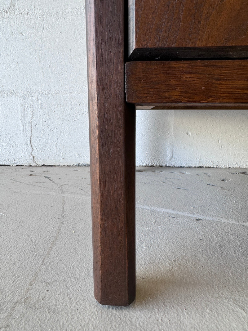 Mid century side table/petite cabinet by Broyhill