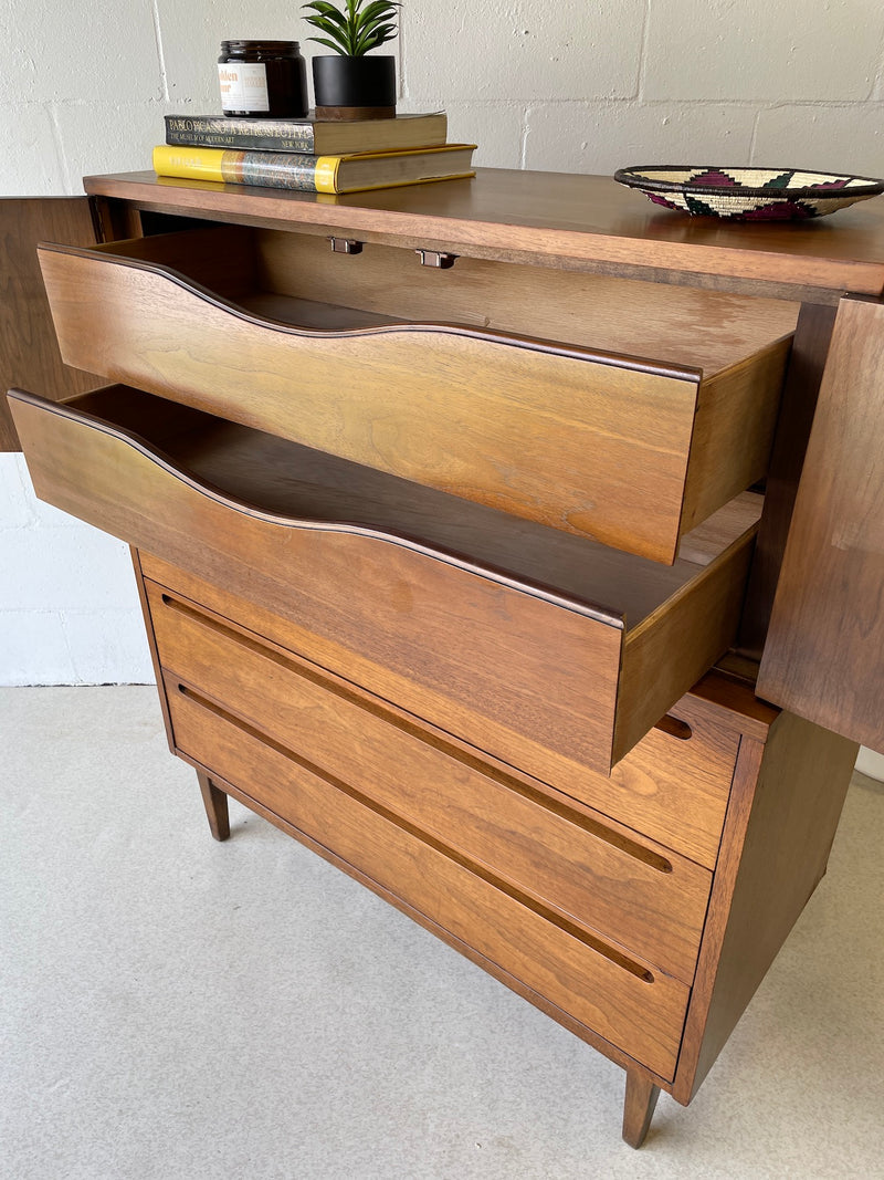 Mid Century Highboy Chest by American of Martinsville